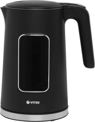 Чайник электрический VITEK VT-1162 черный металл/пластик