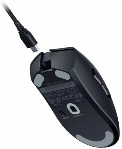 Мышь RAZER DeathAdder V3 Pro черный оптическая (30000dpi) беспроводная USB-C (5but) (RZ01-04630100-R3G1)