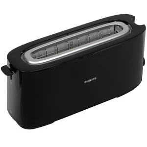 Тостер PHILIPS HD2590/90 чёрный  [1030w /1 длинная шахта],,,