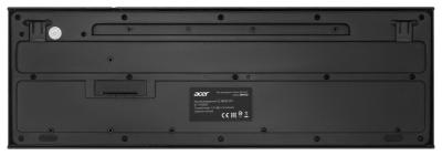 Клавиатура + мышь ACER OKR120 черный USB беспроводная (ZL.KBDEE.007)
