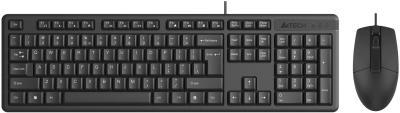 Клавиатура + мышь A4TECH KR-3330S черный черный USB