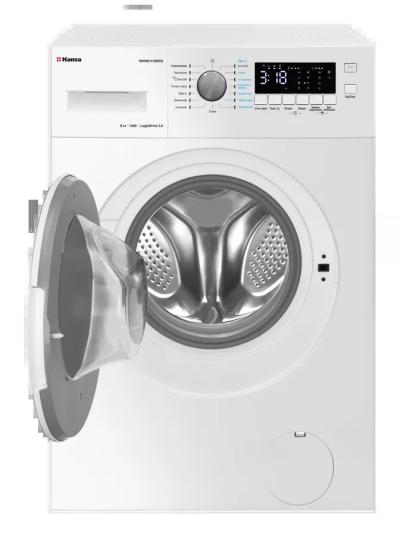 Стиральная машина фронтальная HANSA WHN8141BSD2 белый (8 кг, инвертор)