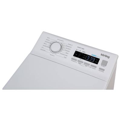 С/м вертикальная KORTING KWMT 1385 I белый (8кг, инвертор, диспл.)