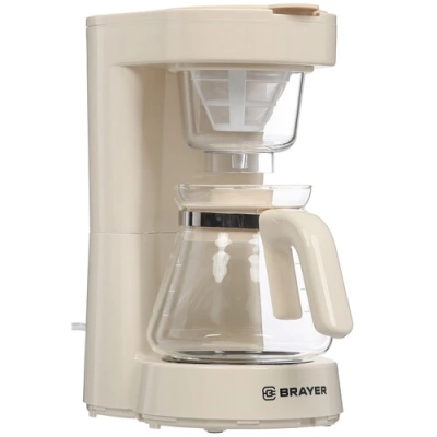 Кофеварка капельная BRAYER BR1123YE  беж  [700w /0.75мл]