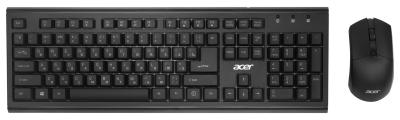 Клавиатура + мышь ACER OKR120 черный USB беспроводная (ZL.KBDEE.007)