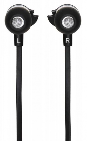 Наушники вкладыши OKLICK HS-S-210 1.2м черный проводные