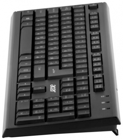 Клавиатура + мышь ACER OKR120 черный USB беспроводная (ZL.KBDEE.007)