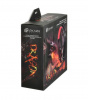 Наушники с микрофоном OKLICK HS-L390G DRAGON черный/красный 1.8м мониторные оголовье (JD-728S)