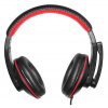 Наушники с микрофоном OKLICK HS-L390G DRAGON черный/красный 1.8м мониторные оголовье (JD-728S)
