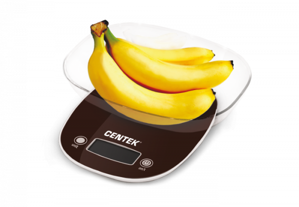Весы кухонные CENTEK CT-2456 шоколад