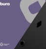 Сетевой фильтр BURO BU-SP5_USB_2A-B 5м (6 розеток) черный (коробка)