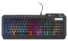 Клавиатура OKLICK 715G черный USB Multimedia for gamer LED (1680657)