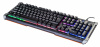 Клавиатура OKLICK 717G BLACK DEATH черный/серый USB Multimedia Gamer LED
