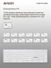 Клавиатура A4Tech Fstyler FX50 белый USB slim Multimedia (FX50 WHITE)