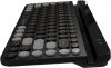 Клавиатура A4Tech Fstyler FBK30 черный/серый USB беспроводная BT/Radio slim Multimedia (FBK30 BLACKCURRANT)