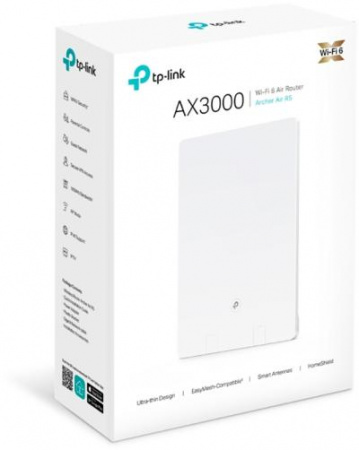 Маршрутизатор беспроводной TP-Link Archer Air R5 AX3000 10/100/1000BASE-TX белый