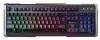 Клавиатура OKLICK 717G BLACK DEATH черный/серый USB Multimedia Gamer LED