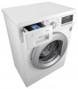 С/м фронтальная LG F1296HDS1 белый/серебро (пар)
