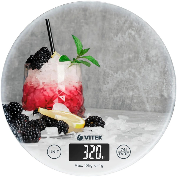 Весы кухонные VITEK VT-8025  Harmony  [макс 10кг]
