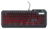Клавиатура OKLICK 715G черный USB Multimedia for gamer LED (1680657)