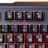 Клавиатура OKLICK 717G BLACK DEATH черный/серый USB Multimedia Gamer LED