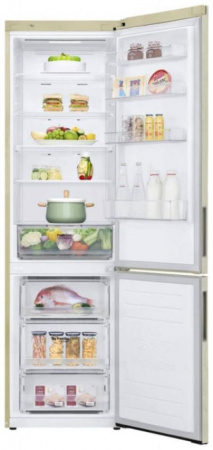 Холодильник LG GA-B509 CESL бежевый (FNF)