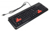 Клавиатура A4 X7-G300 черный USB Gamer