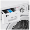 С/м фронтальная LG F1296HDS1 белый/серебро (пар)