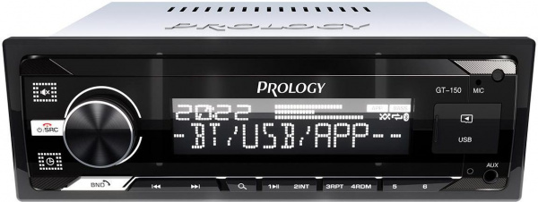 Автомагнитола USB/SD PROLOGY GT-150 1DIN 4x55Вт