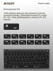Клавиатура A4Tech Fstyler FX51 серый USB slim Multimedia (FX51 GREY)