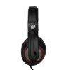 Наушники с микрофоном OKLICK HS-L390G DRAGON черный/красный 1.8м мониторные оголовье (JD-728S)
