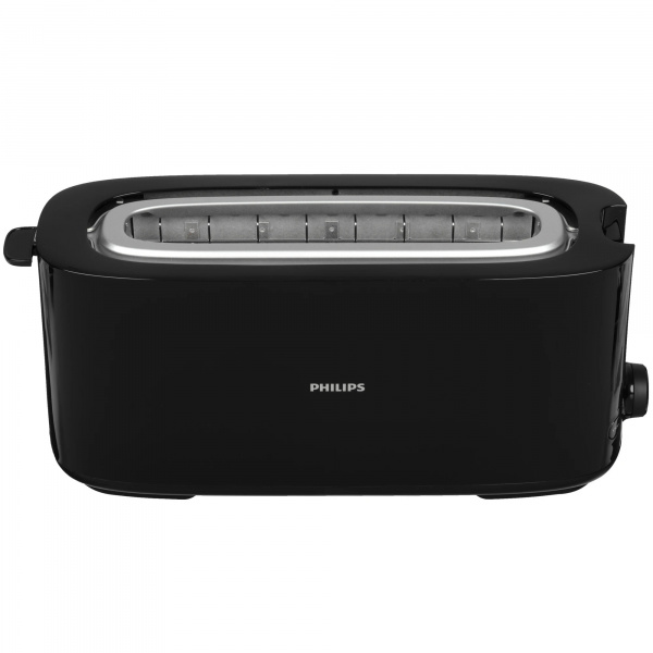 Тостер PHILIPS HD2590/90 чёрный  [1030w /1 длинная шахта],,,