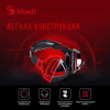 Наушники с микрофоном A4 Bloody G500 черный/красный