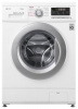 С/м фронтальная LG F1296HDS1 белый/серебро (пар)