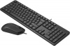 Клавиатура + мышь A4TECH KR-3330 черный черный USB