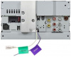 Автомагнитола CD DVD JVC KW-V250BTM 2DIN 4x50Вт
