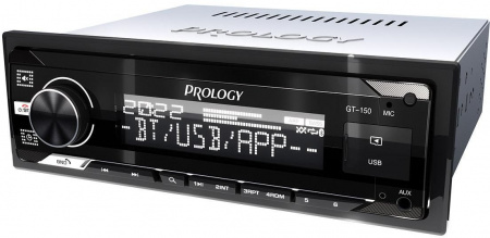 Автомагнитола USB/SD PROLOGY GT-150 1DIN 4x55Вт