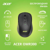 Мышь ACER OMR300 черный оптическая (1600dpi) беспроводная USB (6but) (ZL.MCECC.01R)