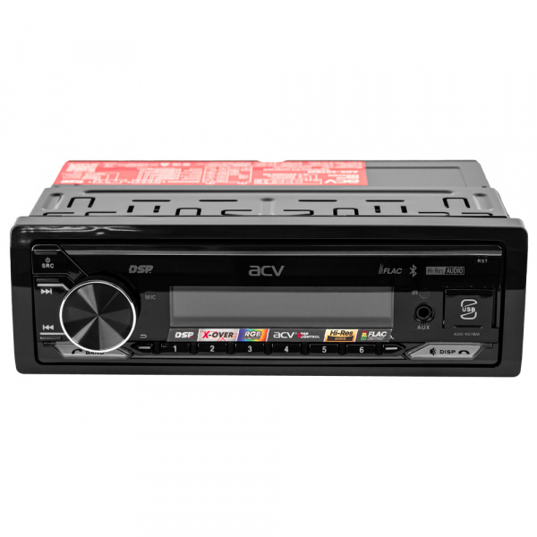 Автомагнитола USB/SD ACV ADX-907BM 1DIN 4x50Вт