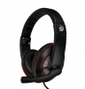 Наушники с микрофоном OKLICK HS-L390G DRAGON черный/красный 1.8м мониторные оголовье (JD-728S)